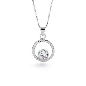 With White  Zirconia  Stone
