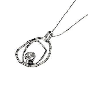 With  White Zirconia  Stone