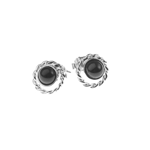 Black lava pearl neckles