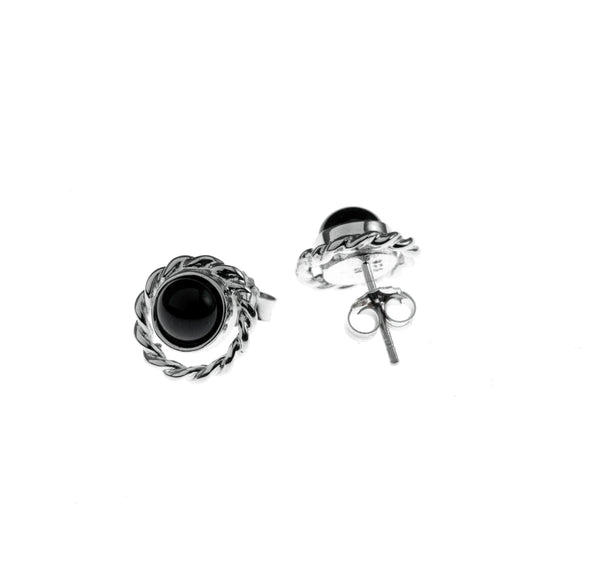 Black lava pearl neckles