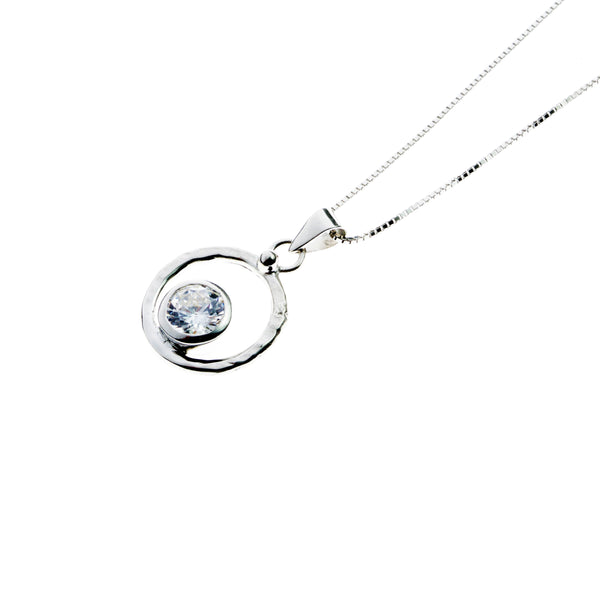 With White  Zirconia  Stone