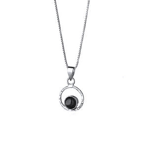 Black  Lava pearl Necklaces