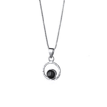 Black  Lava pearl Necklaces