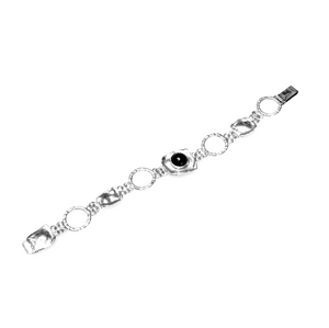 Black lava pearl Bracelet